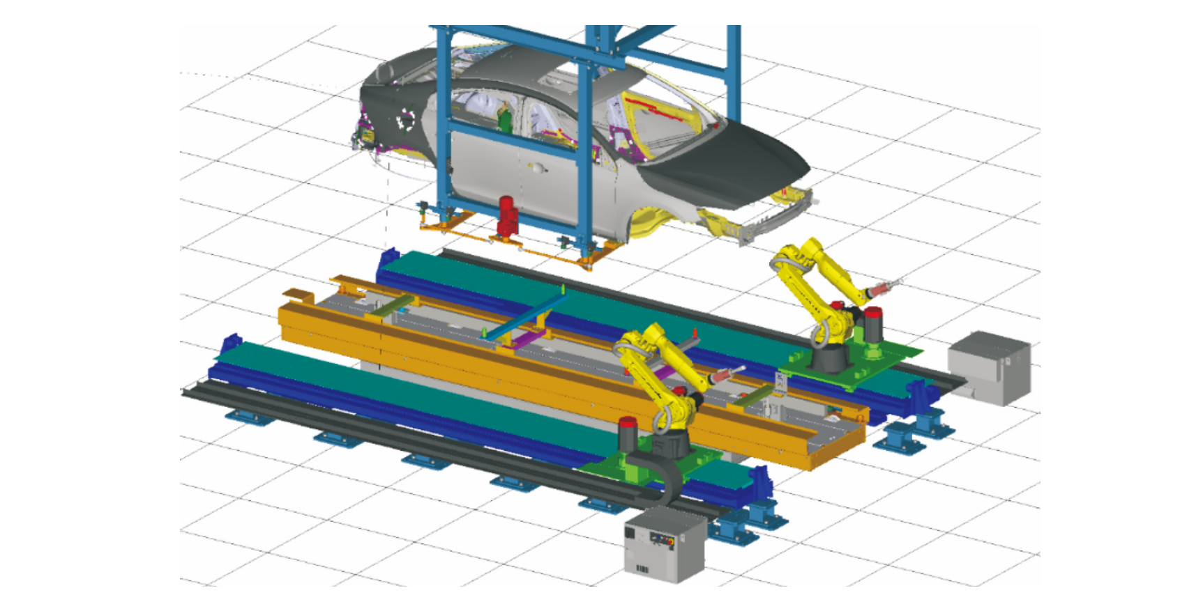 機器人仿真單元系統建模