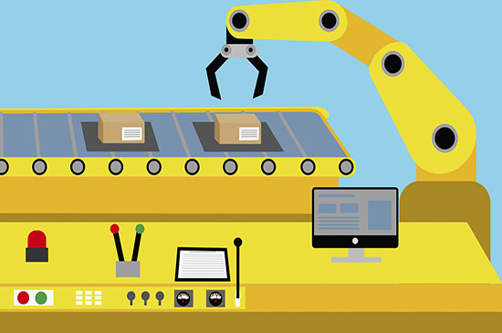 機器人在柔性生產線上的應用
